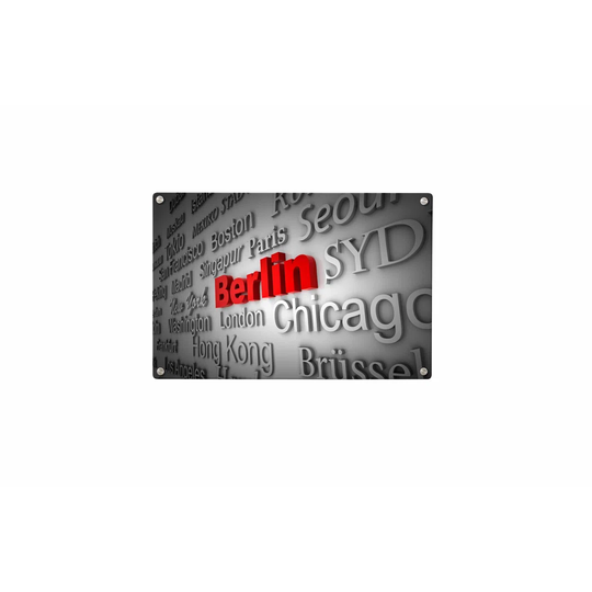 Berlin Magnetic Wall Mounted Photo Memo Board