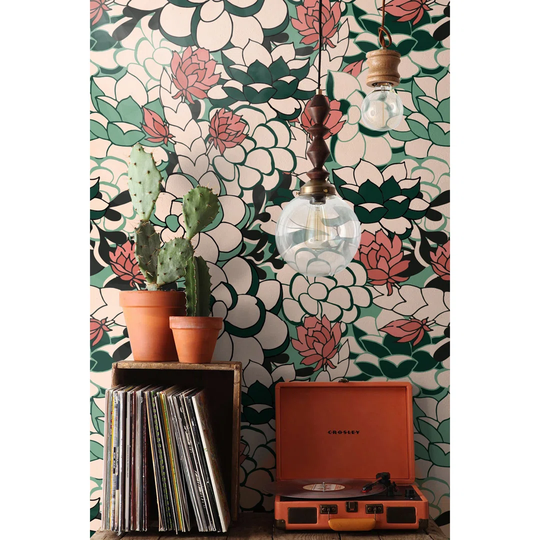Walllpaper Roll 416X254cm Mural Decoration Wallpaper Material With Print Kitchen Livingroom Bedroom - Succulent
