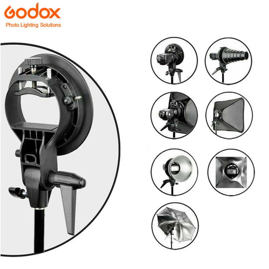 Godox S-Type Bracket Bowens Holder Softbox fr AD200 AD200pro Speedlite