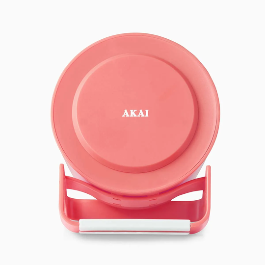 Akai Bluetooth Speaker And Wireless Charging Stand Coral