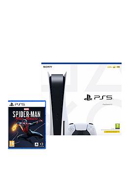 Playstation 5 Disc Console &Amp; Marvel'S Spider-Man Miles Morales