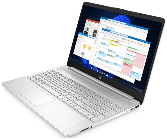 HP 15s-fq0123na 15.6in Celeron 4GB 128GB Laptop - Silver