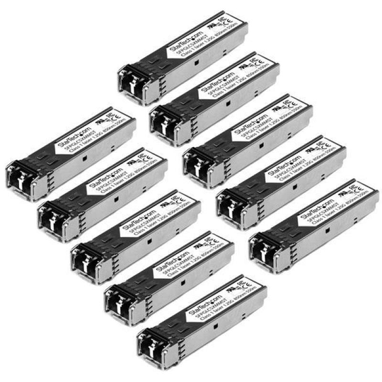 Startech.com Gigabit Fiber SFP Transceiver Module MM LC 10 Pack