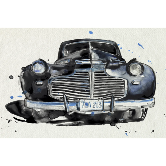 Headlights I by Jennifer Paxton Parker - Wrapped Canvas Painting