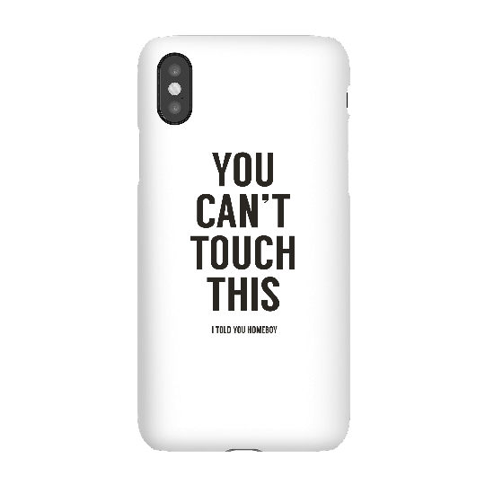Balazs Solti Can't Touch This Phone Case for iPhone and Android - iPhone X - Snap Case - Matte