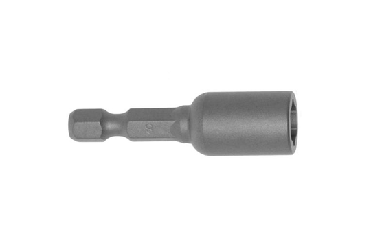 Teng Tools NS45508M | 8mm - Nut Setter - Magnetic - 1/4" Hex - 45mm Length