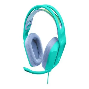 Logitech G G335 Wired Gaming Headset Kabling Headset - GrÃ¸n / Lilla