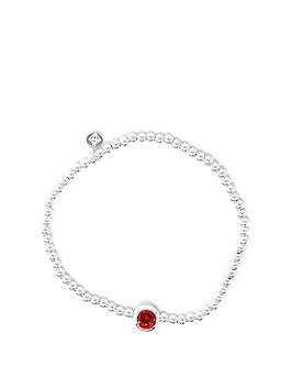 Say It With Diamonds Birthstone Bracelet
