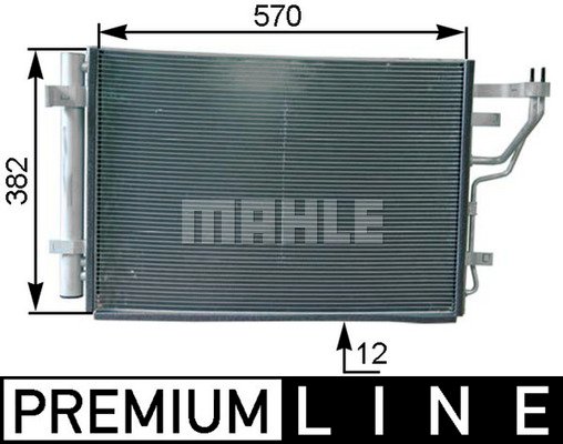 Condenser Air Conditioning 8FC351303-211 by BEHR