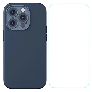 Baseus Magnetic iPhone 14 Pro Liquid Silicone Case - Blue
