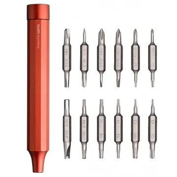 Hoto P1 24-in-1 Magnetic Precision Screwdriver Set - Red