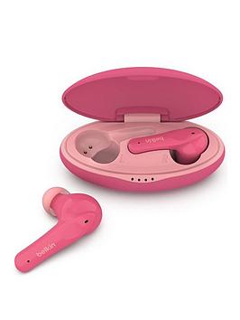 Belkin Soundform Nano True Wireless Earbuds For Kids, Pink