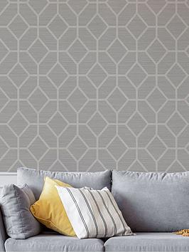 Boutique Asscher Geo Beige Wallpaper