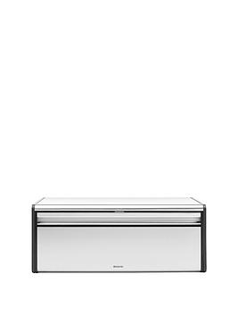 Brabantia Matt Steel Fall Front Bread Bin