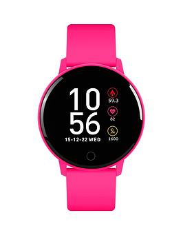 Reflex Active Series 9 Smart Watch With Colour Touch Screen and Up To 7 Day Battery Life, Pink, Women