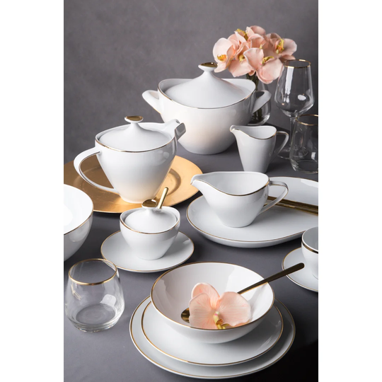 Saldivar 24 Piece Dinnerware Set, Service for 6