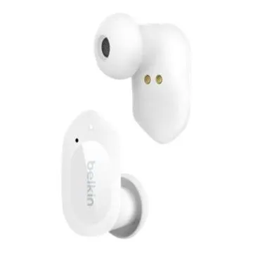 Belkin SoundForm Play True Wireless Earphones - White