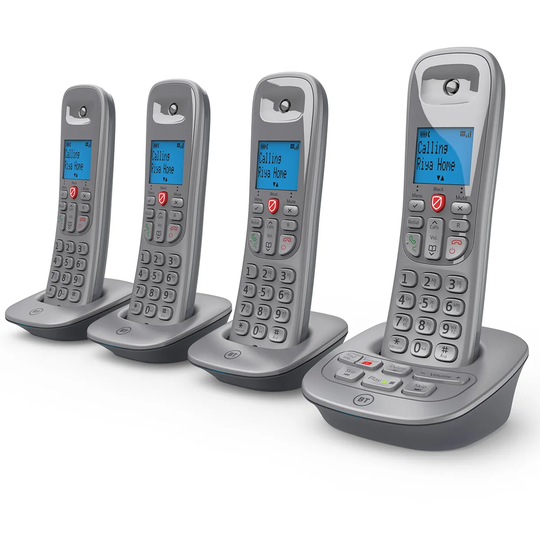 BT 5960 Digital Cordless Telephone with Nuisance Call Blocking & Answering Machine - Quad