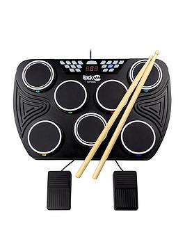 Rockjam Tabletop 7 Pad Electronic Midi Bluetooth Drum Kit