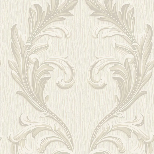 Belgravia Decor Tiffany Scroll Cream Wallpaper