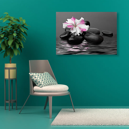 Canvas Print, Religious Black 16843