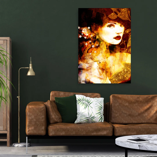 Canvas Print, Brown People