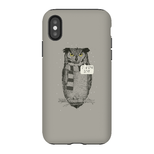Balazs Solti It's Winter, Bitch! Phone Case for iPhone and Android - iPhone X - Tough Case - Gloss