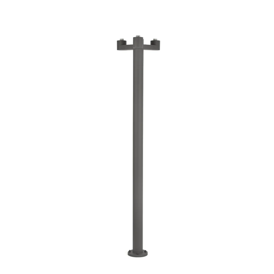 Diesel 3 Light 200cm Post Lantern Set