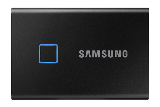 Samsung Portable SSD T7 TOUCH USB 3.2 500GB (Black)