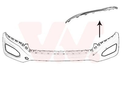 Trim/Protective Strip, bumper 5710581