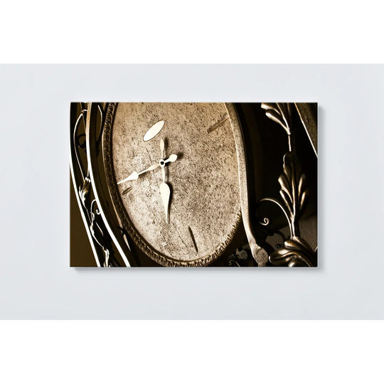 Clock Magnetic Wall Mounted Cork Board