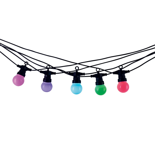 TCP LED+ Bluetooth Colour Changing Festoon Lights 10m