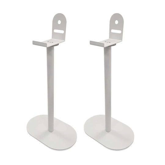 AVF Speaker Floor Stands For Sonos Play 5 / Five - White Pair