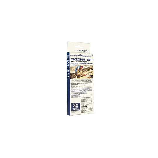 Katadyn Micropur MP1 Water Purification Tablets (30 count)