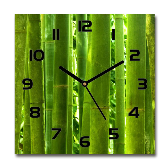 Hegstrom Bamboo Silent Wall Clock