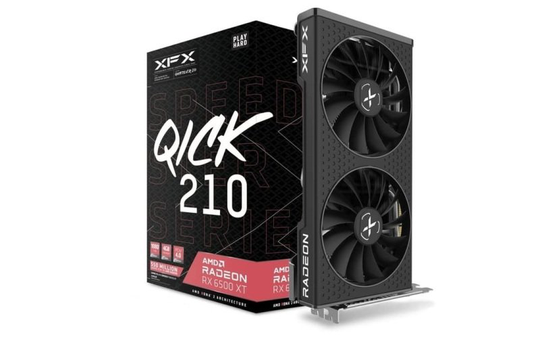 XFX Radeon RX 6500 XT 4GB QICK 210 Graphics Card