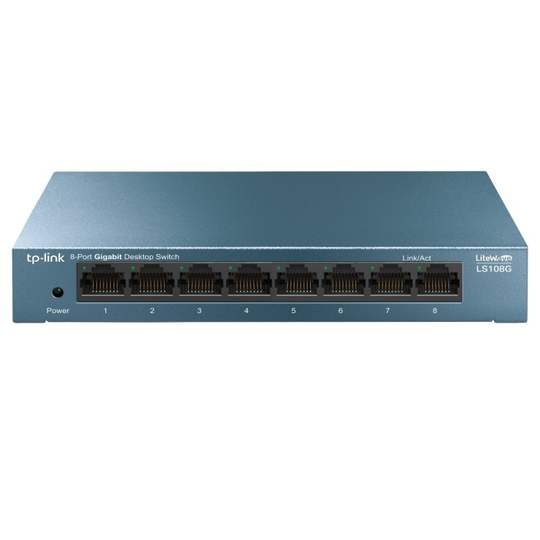 TP-Link LS108G 8-Port 10/100/1000Mbps Desktop Switch