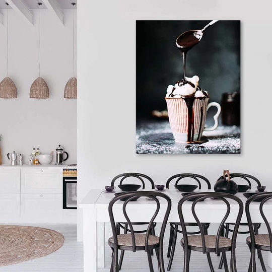 Canvas Print Coffee Chocolate
