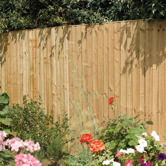 Rowlinson Vertical Board Panel Pressure Treated Fence - 6x3