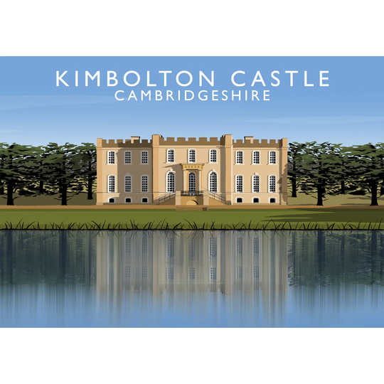 Kimbolton Castle by Richard O'Neil - Graphic Art Print on Paper