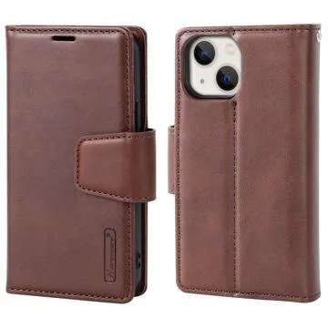 Hanman Miro2 iPhone 14 Wallet Case - Brown