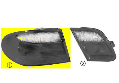 Combination Tail Light 3029932 Van Wezel 3029932