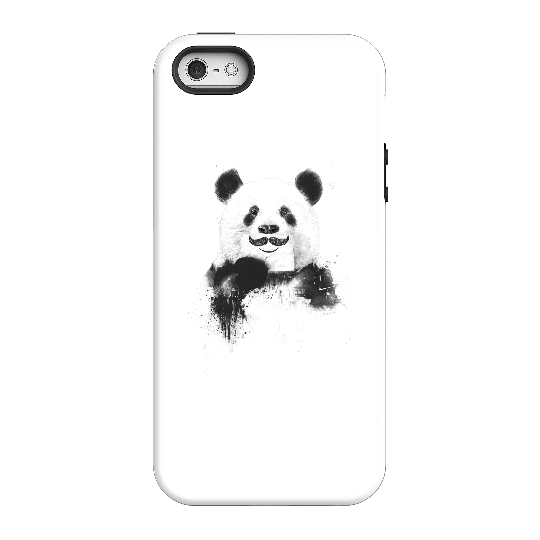 Balazs Solti Moustache And Panda Phone Case for iPhone and Android - iPhone 5/5s - Tough Case - Gloss