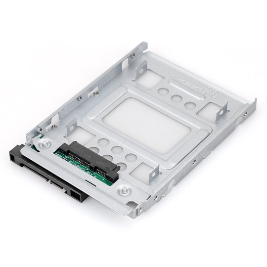 2x HP 2.5 SSD to 3.5 SATA Adapter Converter Caddy Tray SAS HDD Brackets Bay 654540-001