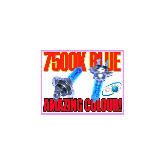 Pair 55W H7 7500K Xenon Headlight Bulbs Headlamp Spare Part Replacement