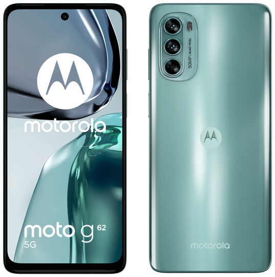 SIM Free Motorola G62 5G 64GB Mobile Phone - Frosted Blue