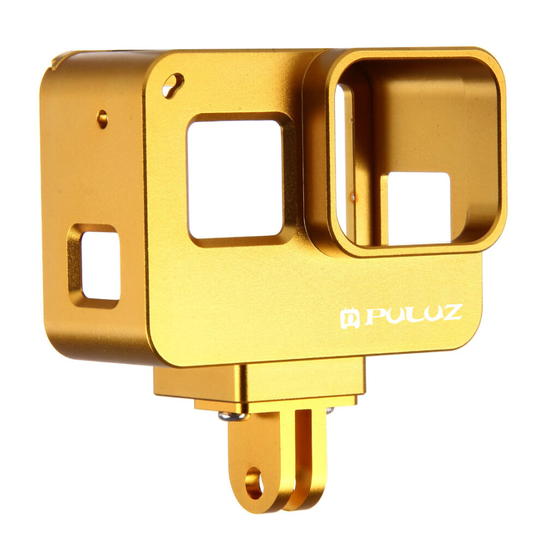 Housing Shell CNC Aluminum Alloy Protective Cage With Insurance Frame For GoPro HERO(2018) /7 Black /6 /5