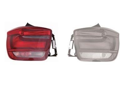 Combination Tail Light 0633931 Van Wezel 0633931