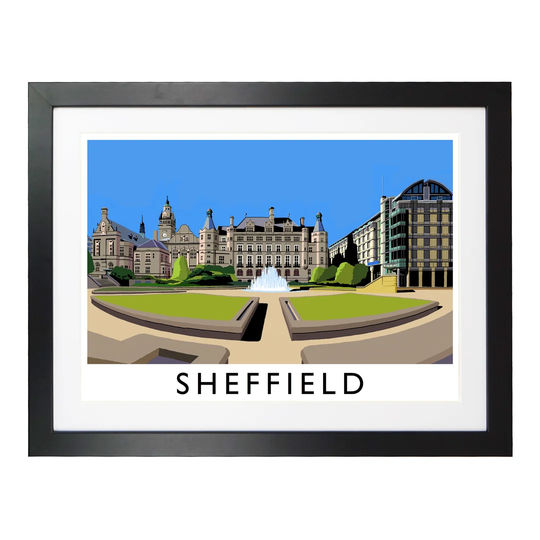 Sheffield by Richard O'Neil - Graphic Art Print on Paper