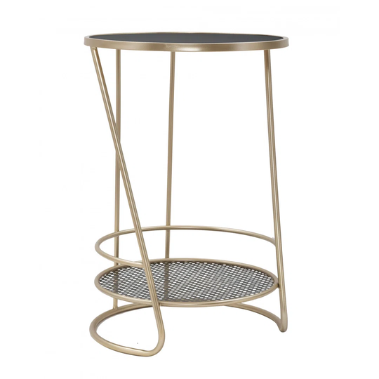 Milica Elegant Side Table with Storage